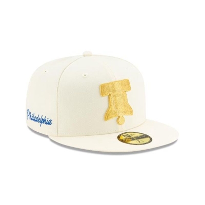 Philadelphia 76ers Gorra | New Era 2019 NBA Authentics City Series Alt 59fifty Fitted Cap Mexico - Marrom
